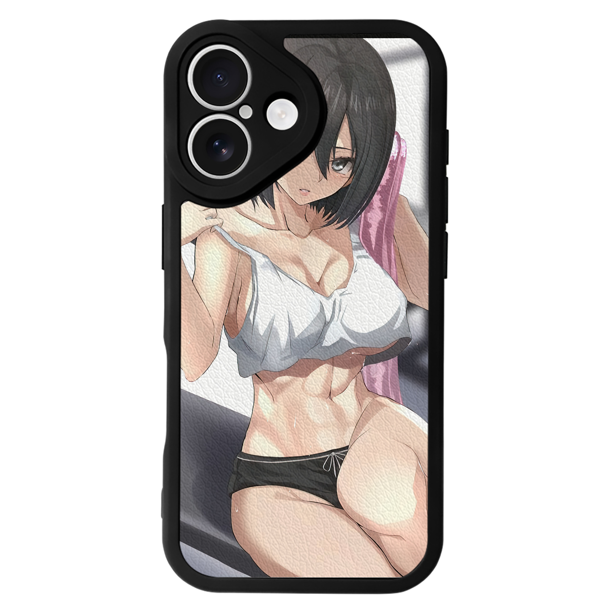 （画像用） 進撃の巨人 Attack on Titan 【iPhone 16シリーズ対応】シリコンスマホケース（レザー調） 材質：シリコン